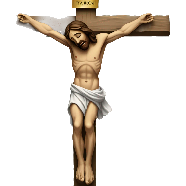 Jesus Christ on the cross emoji