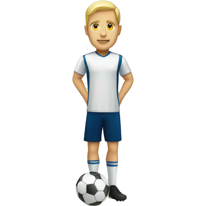 white person soccer in the park emoji