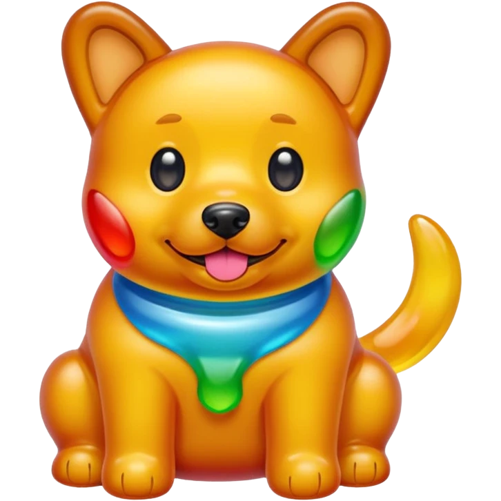 Gummy Animal dog  emoji