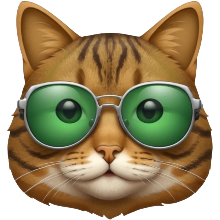 Cat wearing sunglasses emoji