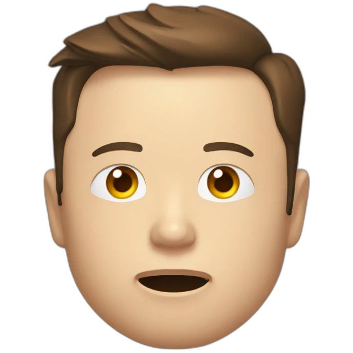 Elon musk qui dort emoji