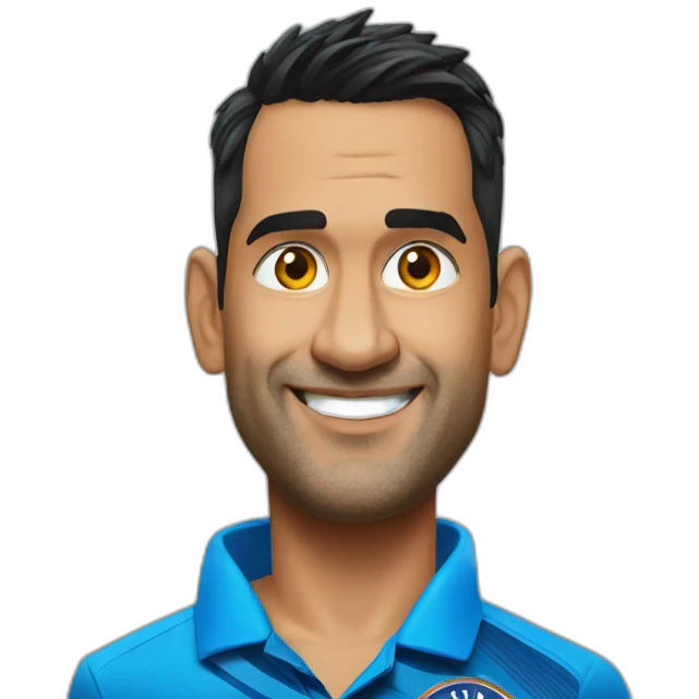 Ms dhoni emoji