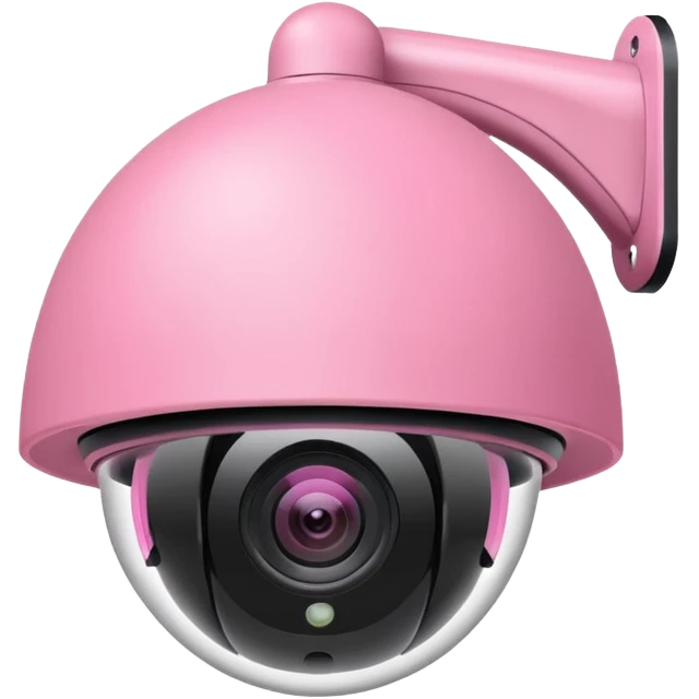 Security Camera pink  emoji