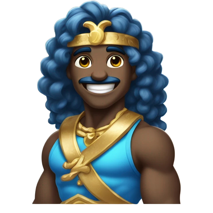 Aladdin genie emoji