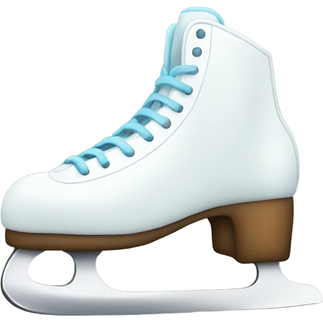 Ice skate emoji