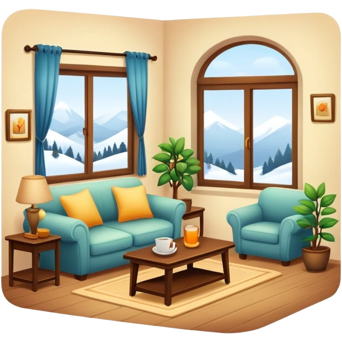 cozy home emoji