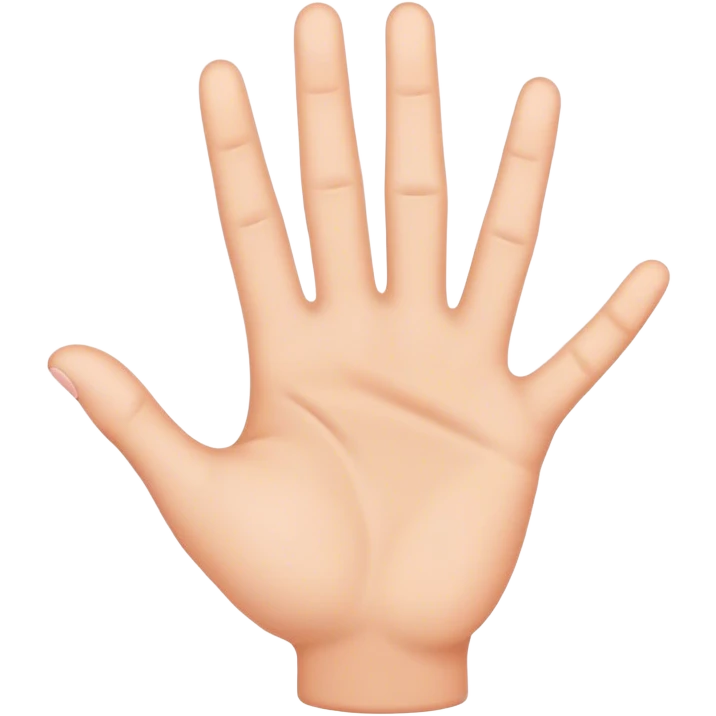 just the hand from the thinking emoji emoji