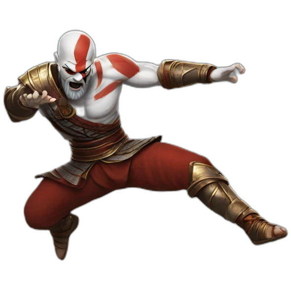 kratos break dancing emoji