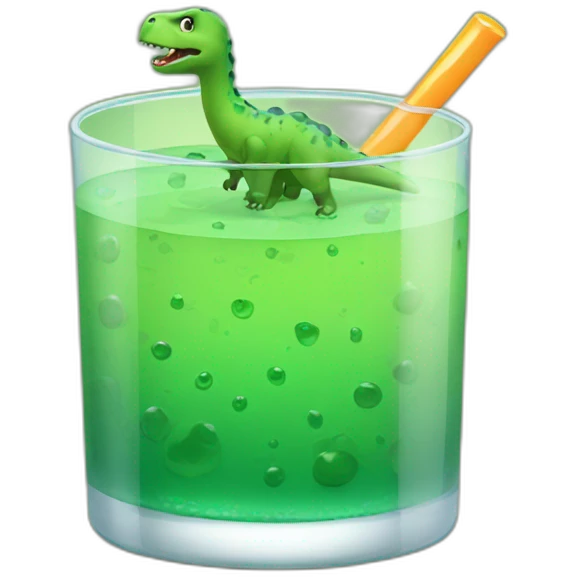 dinosaur juice emoji