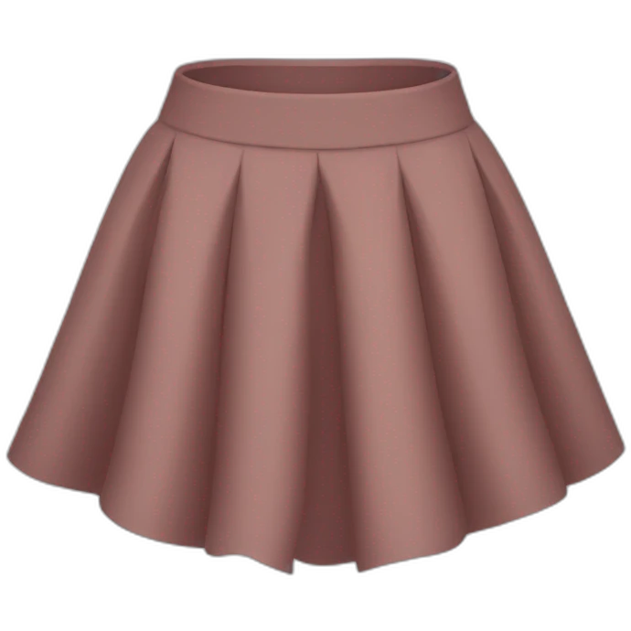 ventral skirt emoji