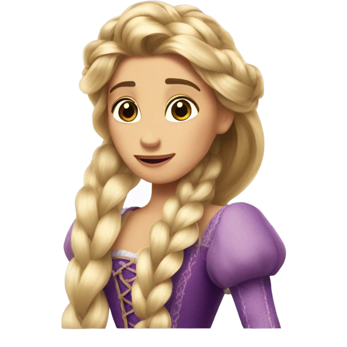 Rapunzel emoji