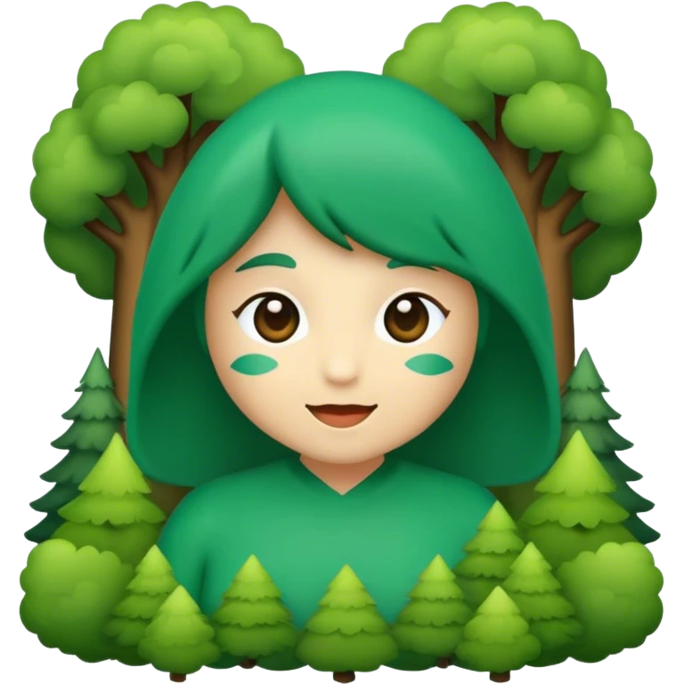 ❤️ in forest green color  emoji