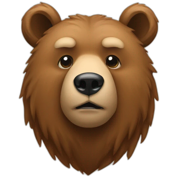 bear on someone emoji