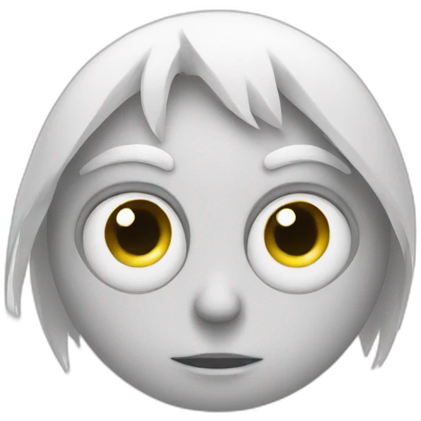 white eyes  emoji