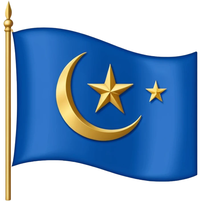 Göktürk bayrağı emoji