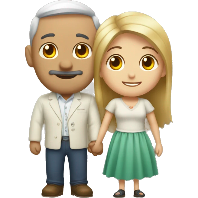 Casal lésbico emoji
