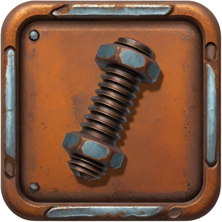 rusty screw emoji