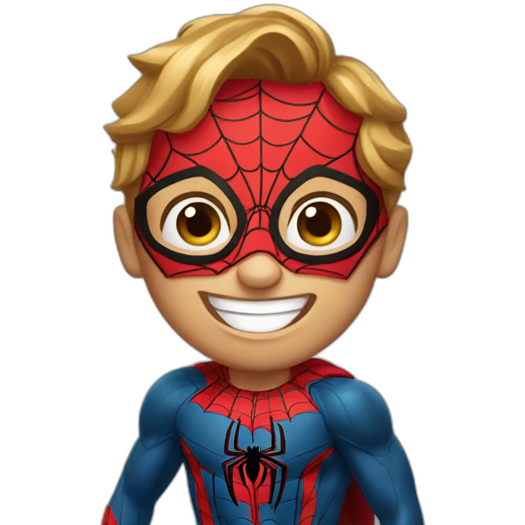 spider-man celebrating emoji