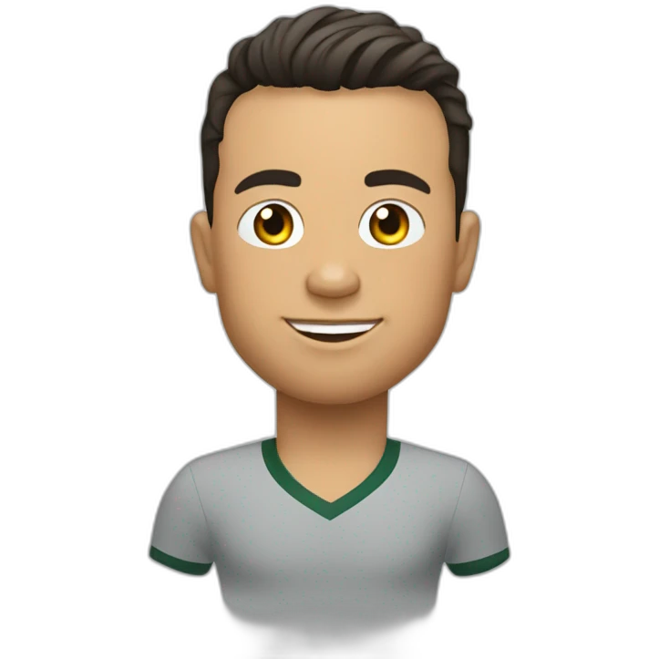 Ronaldo qui sort d un casier emoji