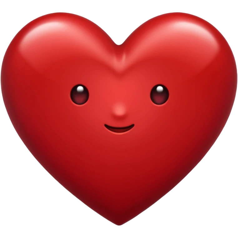 dark red heart emoji emoji