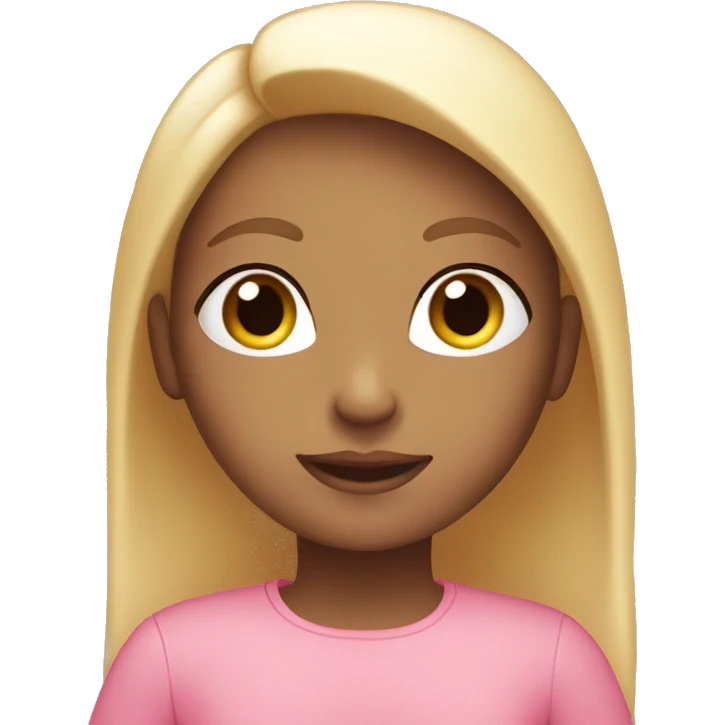 4 girls pinkish emoji
