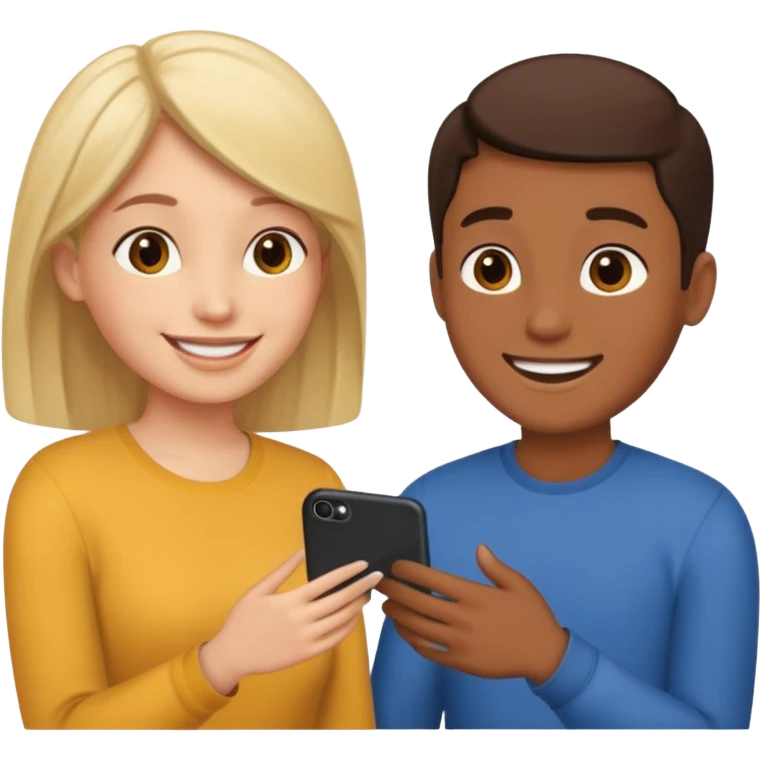 two people talking to eachother emoji