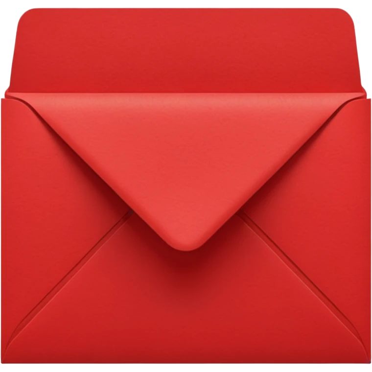 red greeting card emoji
