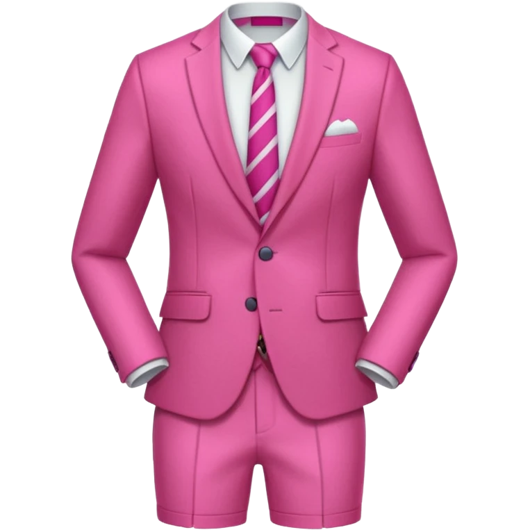 Rugby Fashion sort suit pink without man emoji