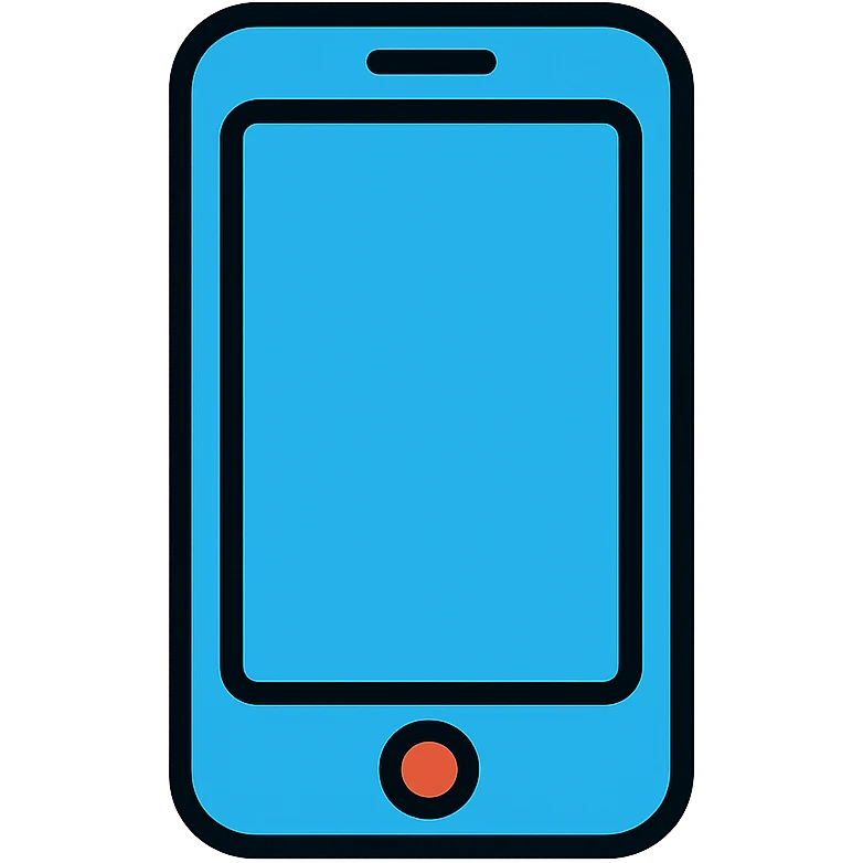 Mobile phone icon emoji