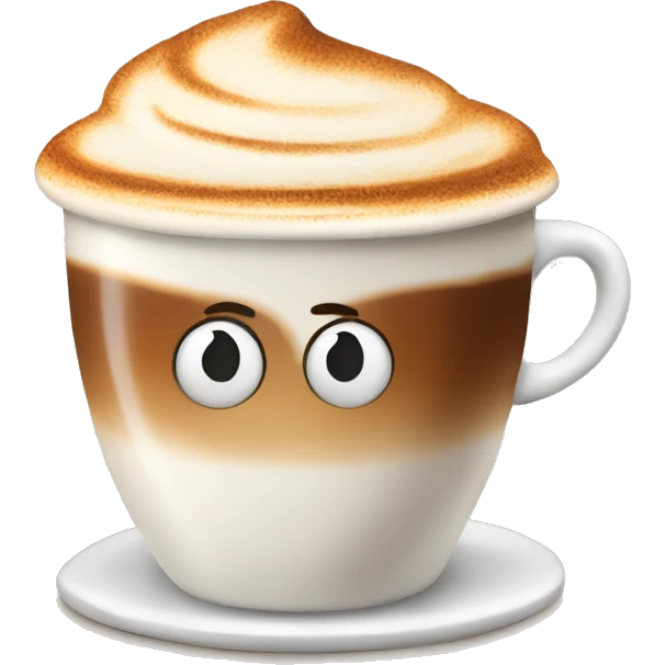 cappuccino cofee emoji