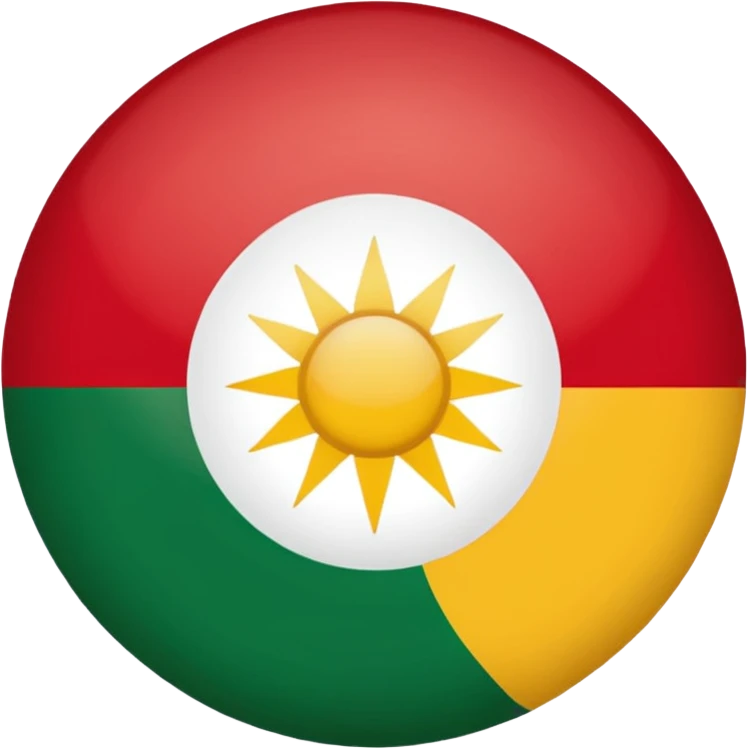 Kurdistan flag emoji