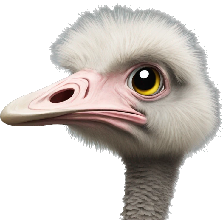 ostrich emoji