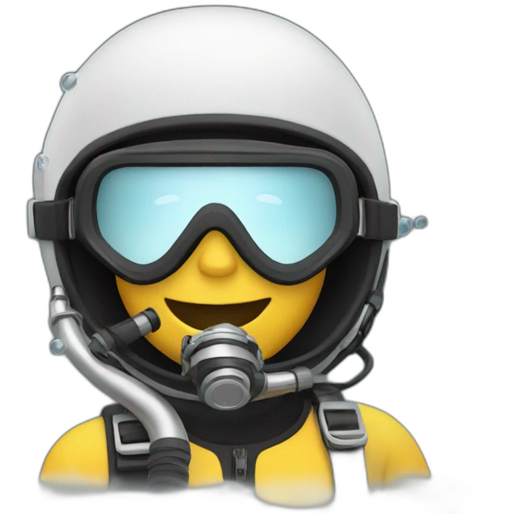 Scuba diver emoji