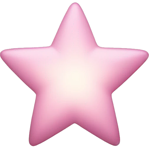 light pink stars  emoji