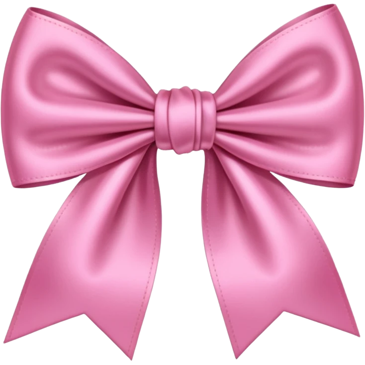 pink bow emoji