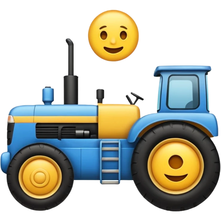 voglio che crei un emoji di un trattore che rimuove il codice per pulirlo emoji
