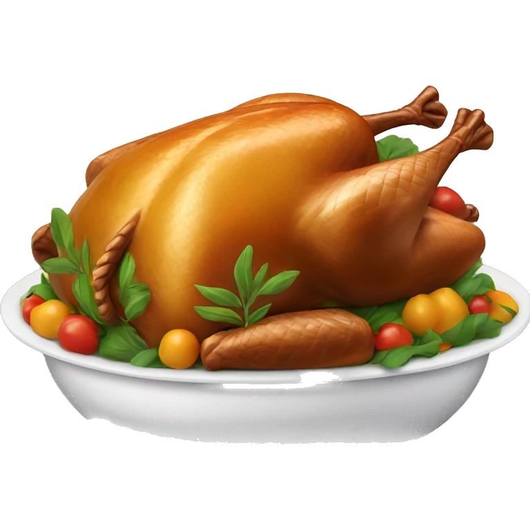 cooked  turkey emoji