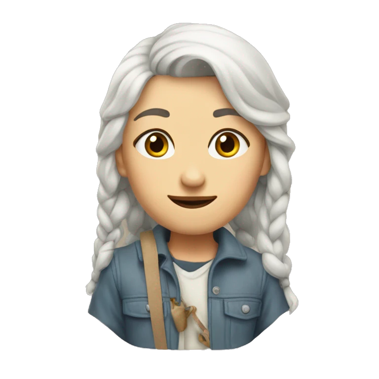 рыжая девушка emoji