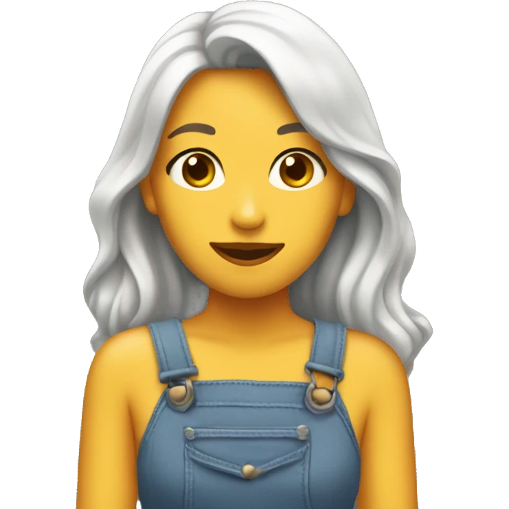 Amigas tomando  emoji