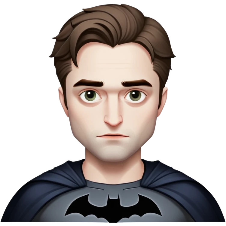 Robert Patterson  Batman ￼ emoji