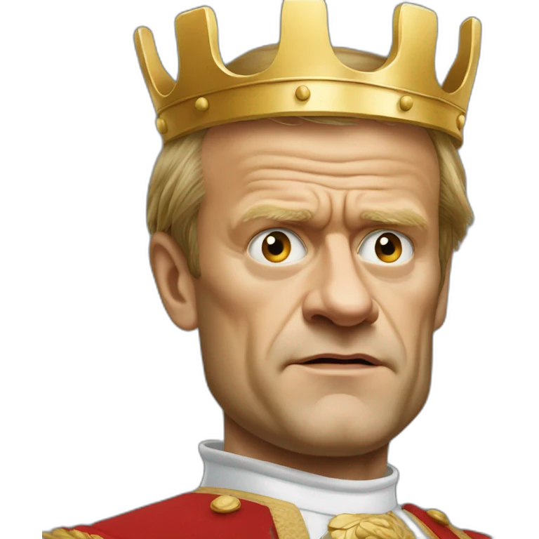 donald tusk king of europe emoji