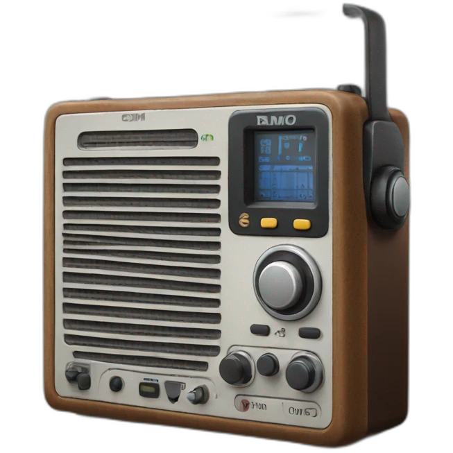 Icom radio emoji