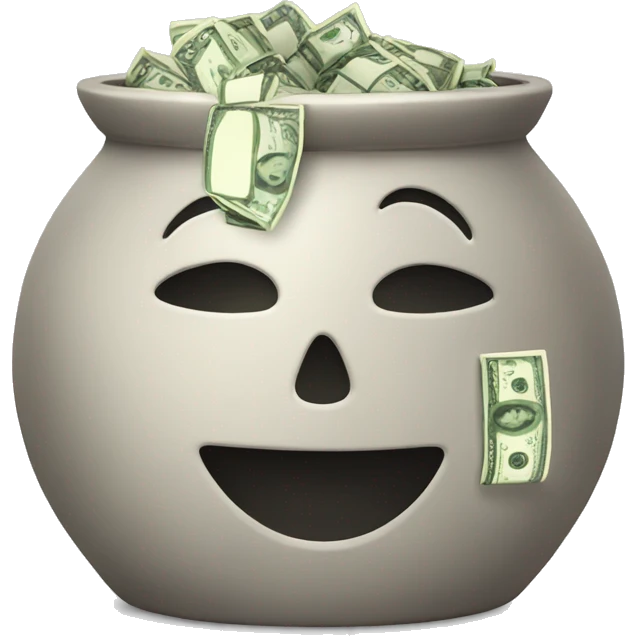 pot with money






 emoji