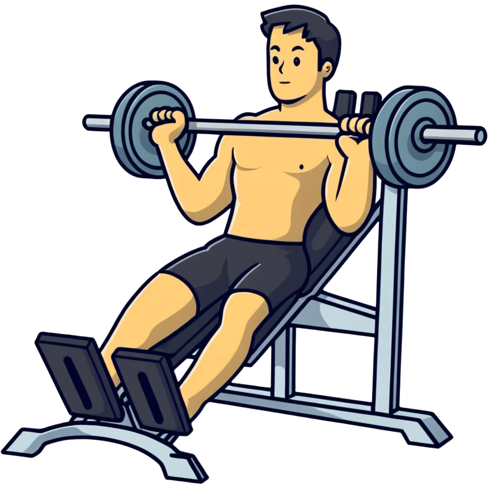 person doing leg press exercise emoji