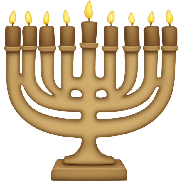 Menorah emoji