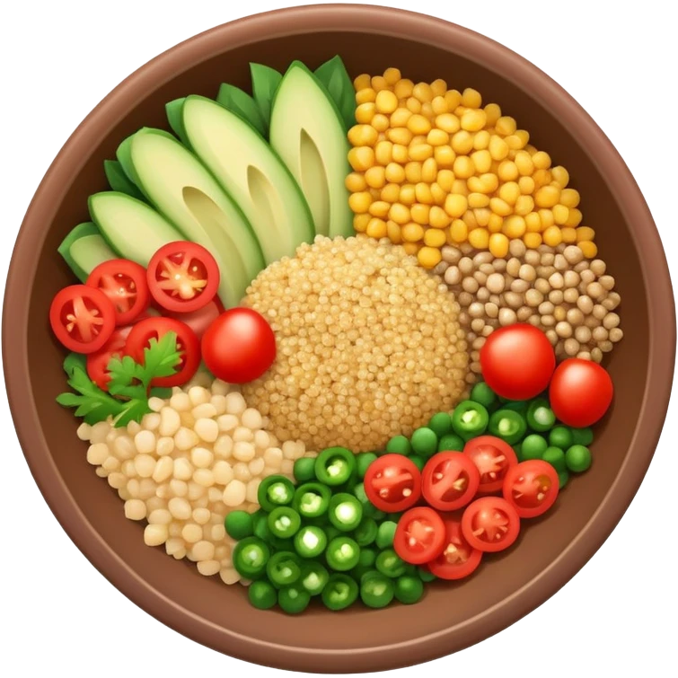 Quinoa bowl  emoji