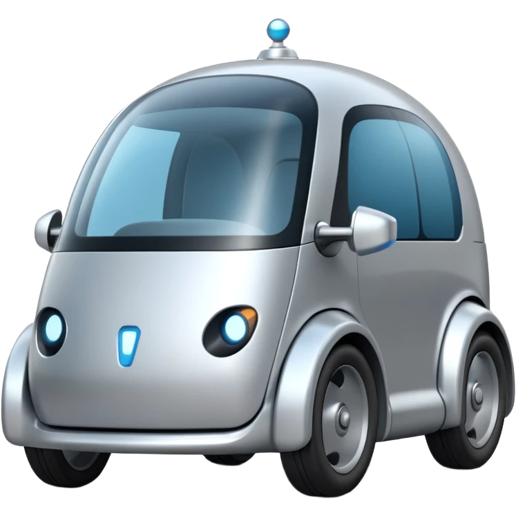 future delivery car robot emoji