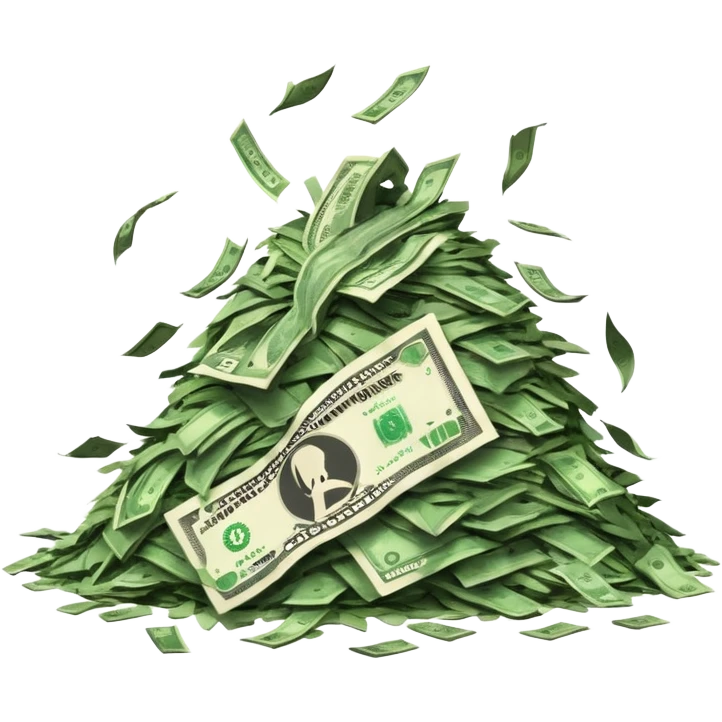 Shreading money emoji