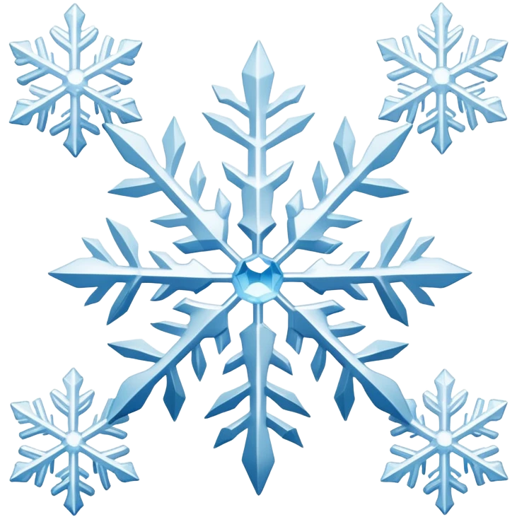 Snowflakes  emoji