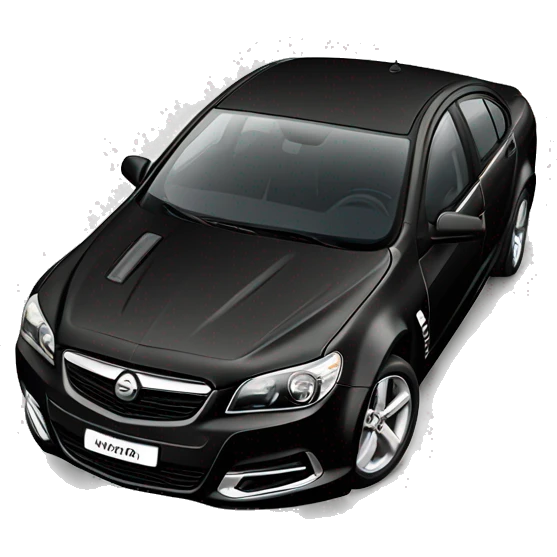 Holden commodore black emoji